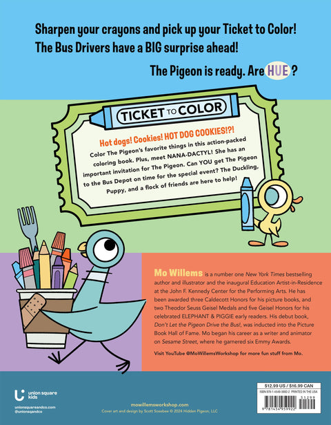 Coloring Book - Don't Let the Pigeon Color This Book! by Mo Willems
