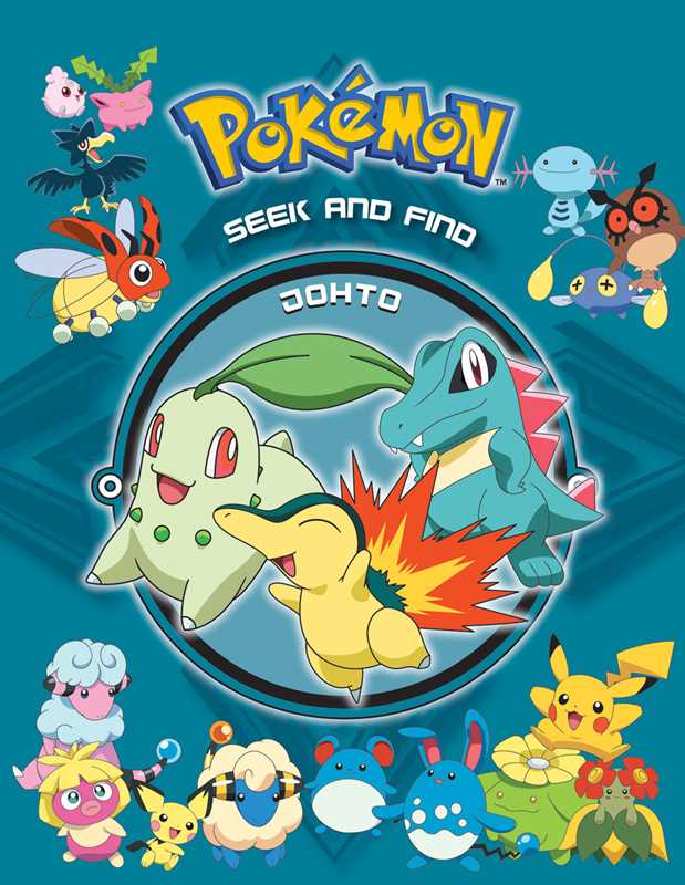 Book (Hardcover) - Pokémon Seek and Find: Johto