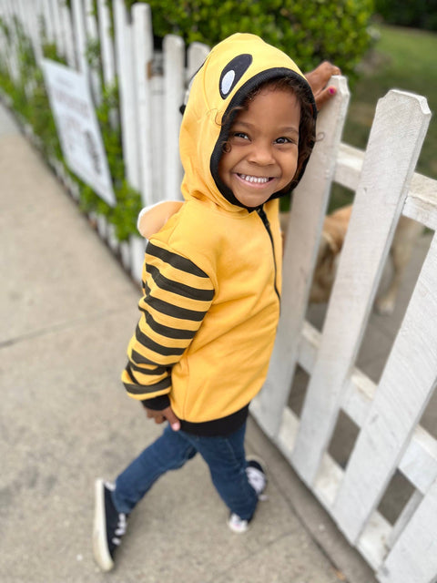 Backpack Hoodie - Buzz the Bee