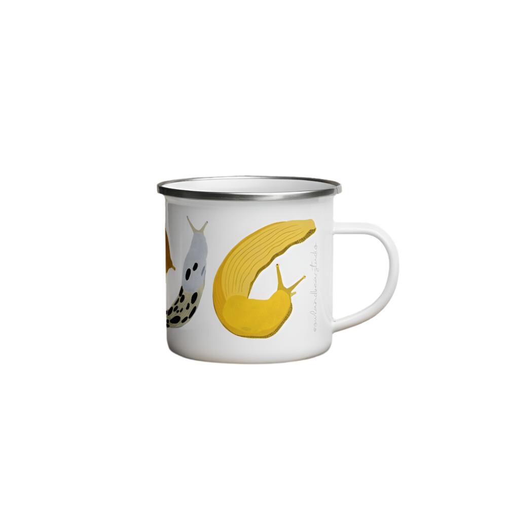 Camping Mug (Metal) - Banana Slug 12 oz