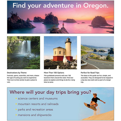 Book (Paperback) - Oregon Day Trips by Theme