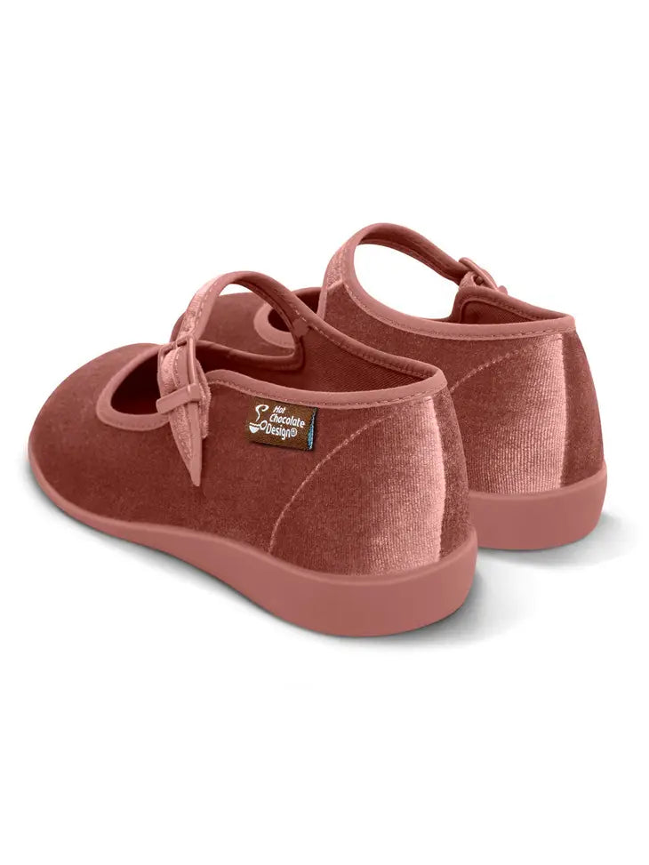 Women's Shoe - Chocolaticas® Rosé Mary Jane Flat