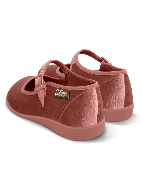 Women's Shoe - Chocolaticas® Rosé Mary Jane Flat