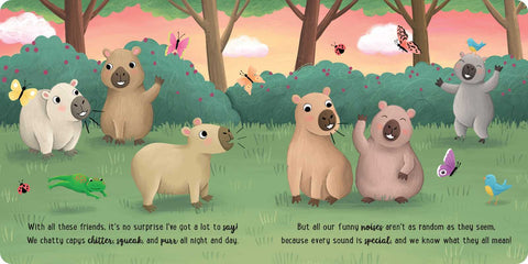 Board Book - I Love Being a Capybara