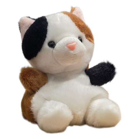 Stuffed Animal - Canned Calico Cat (Standard Lid)
