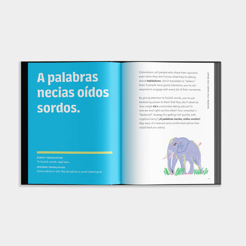 Book (Hardcover) - Mamá Didn't Raise a Pendeja: An 'Anti-Affirmations' Book