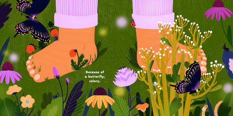 Book (Hardcover) - Because of a Bee
