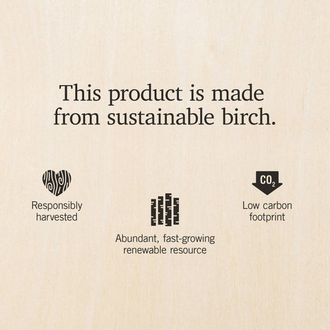 Wood Postcard - Bigfoot Mid-Century Inspired