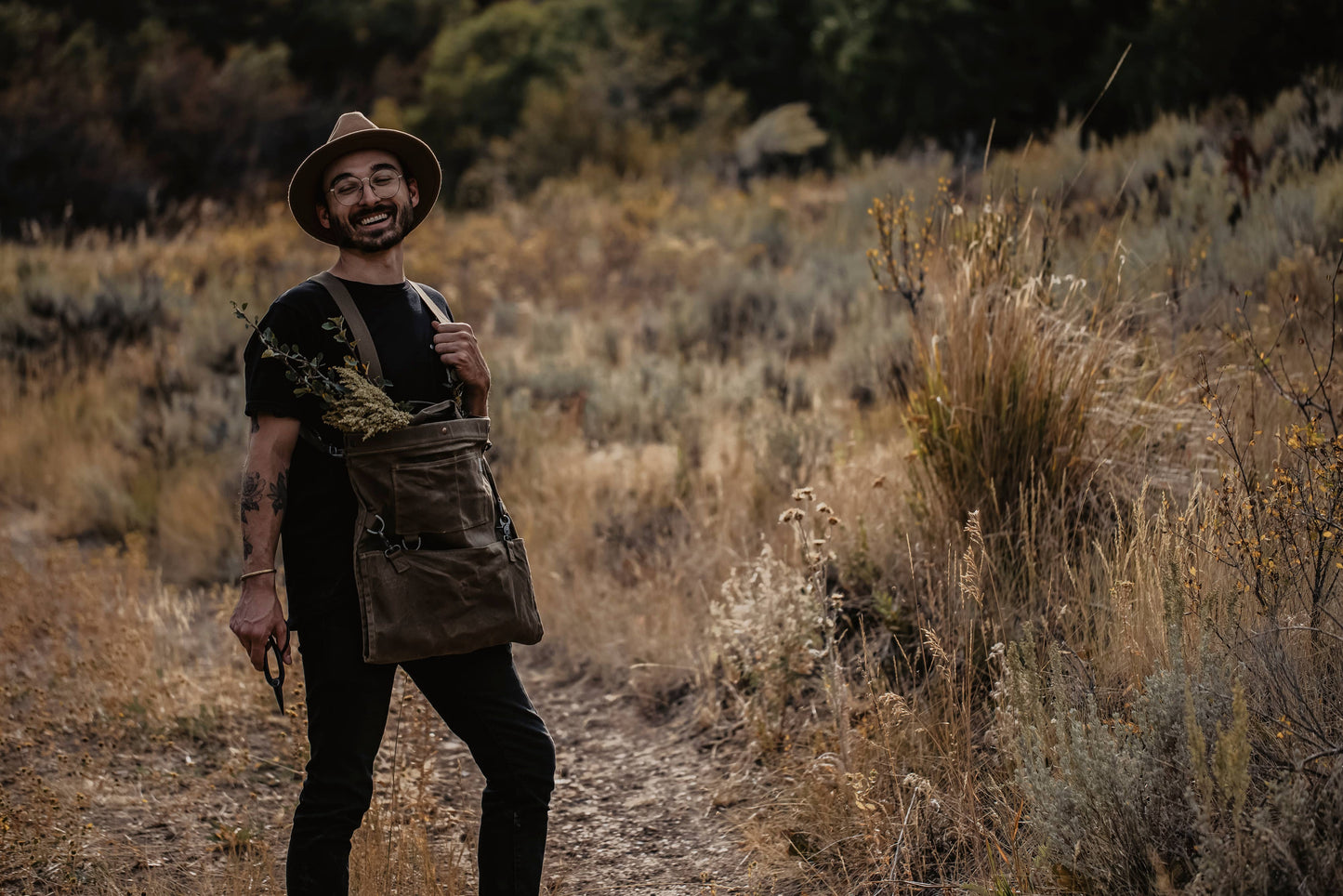 Harvesting and Gathering Bag - Dark Khaki