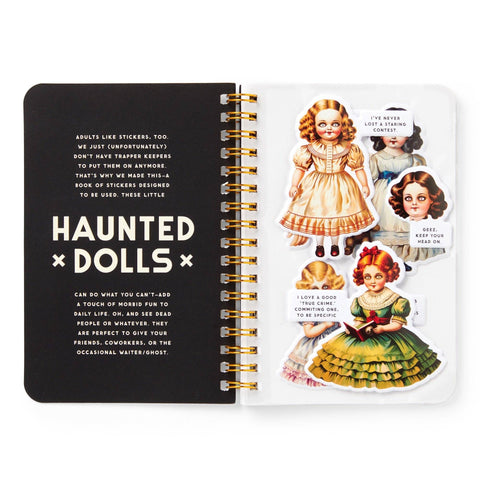 Sticker Book - Brass Monkey Haunted Dolls