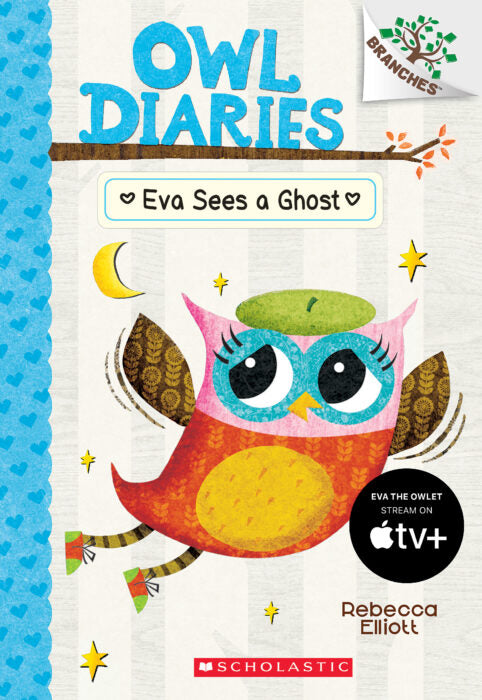 Book (Paperback) - Owl Diaries: Eva Sees A Ghost (Book #2)