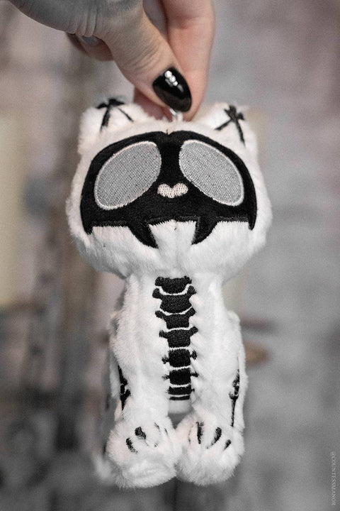 Keychain - X-Ray Skelekitty Plush