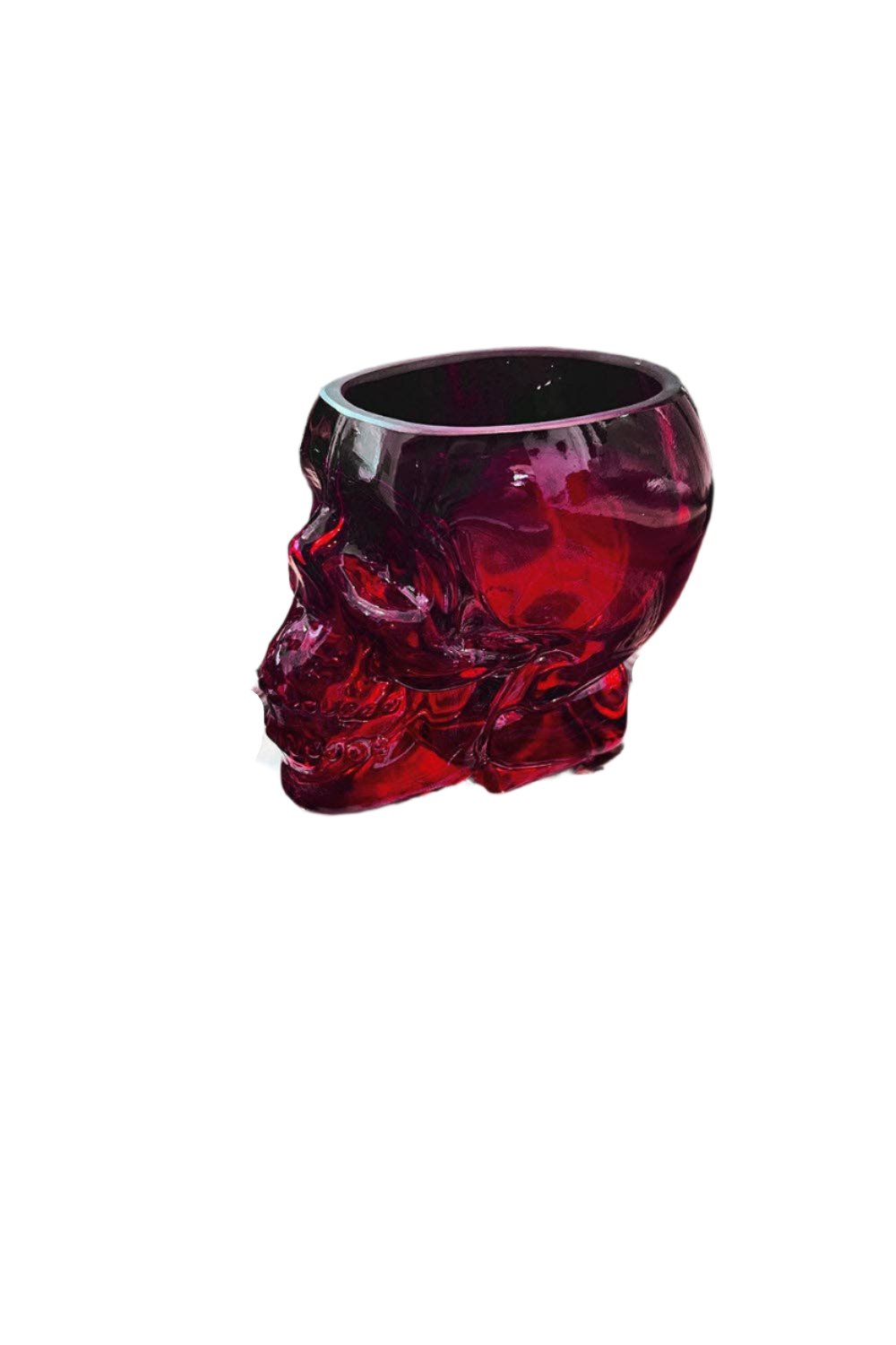 Shot Glass - Blood Red Skull