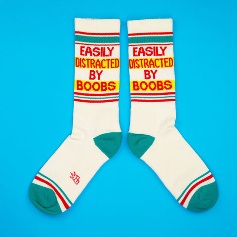 Socks - Easily Distracted by Boobs