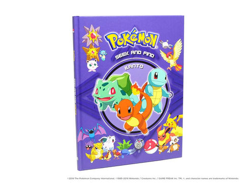 Book (Hardcover) - Pokémon Seek and Find: Kanto