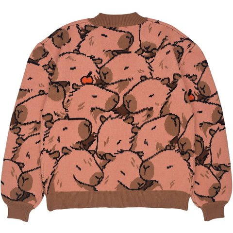 Cardigan - Capybara with Me Cardigan