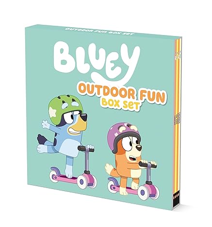 Book (Paperback) - Bluey: Outdoor Fun Box Set