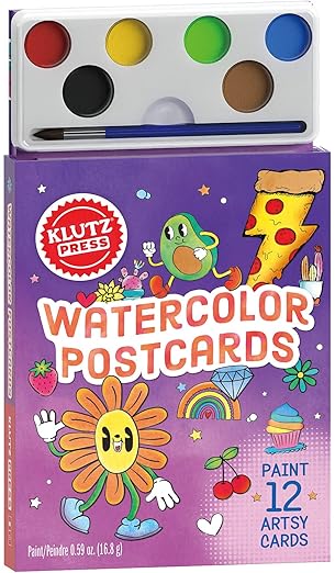 Arts & Crafts - Klutzpress Watercolor Postcards