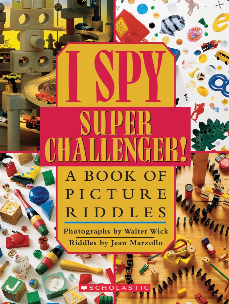 Book (Hardcover) - I Spy: Super Challenger