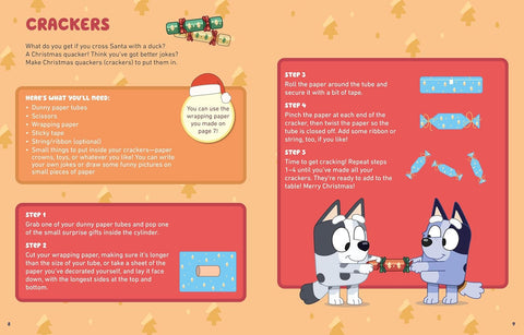 Book (Paperback) - Bluey Christmas Craft