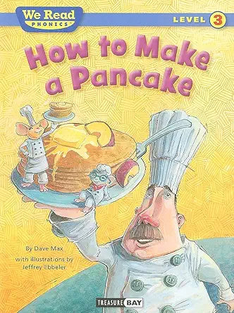 Book (Paperback) - We Read Phonics: How To Make A Pancake - Level 3