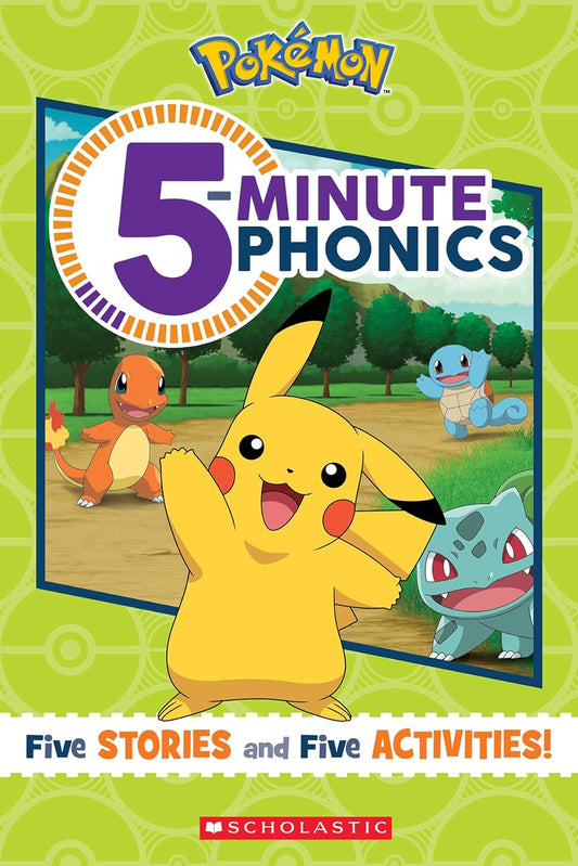 Book (Paperback) - Pokémon: Five Minute Phonics