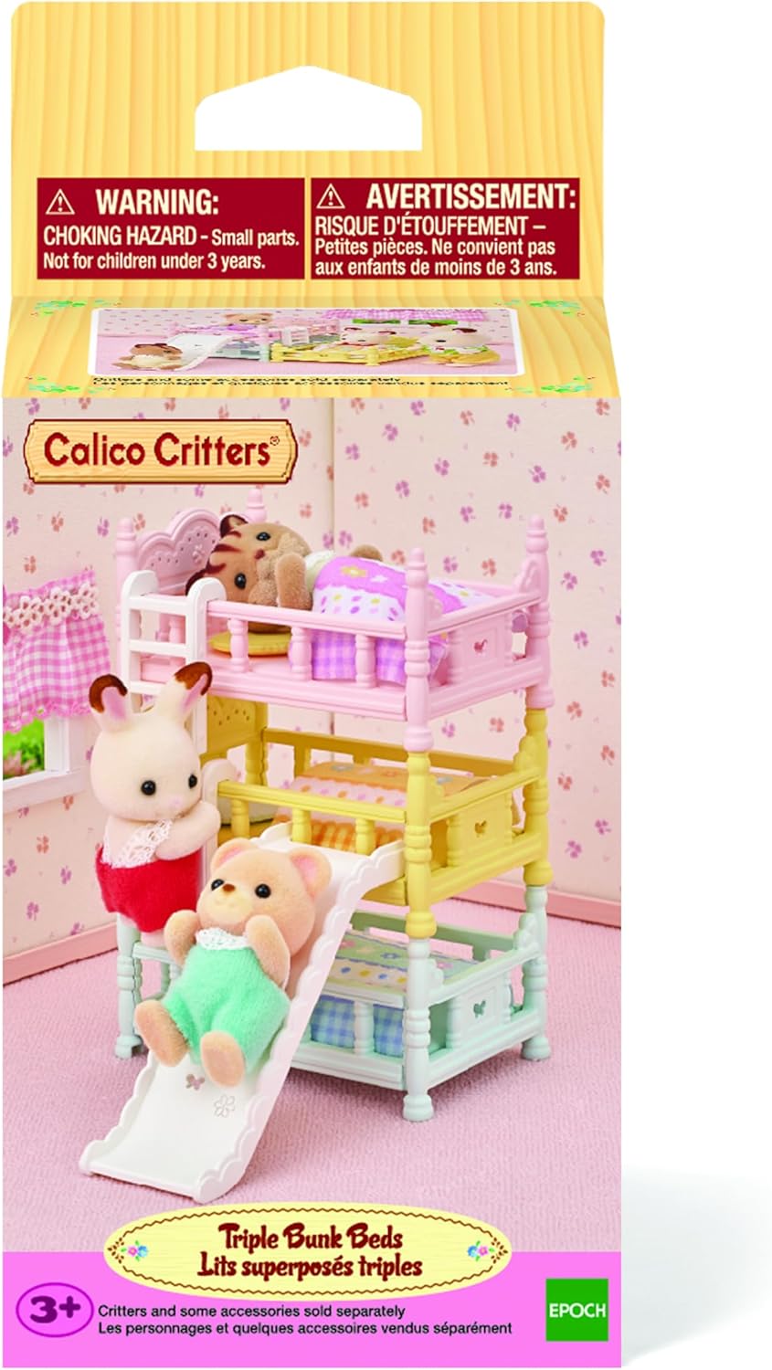 Calico Critters - Triple Bunk Beds