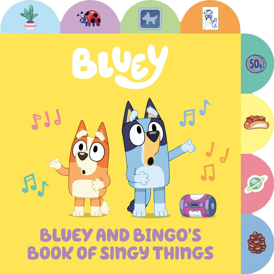 Board Book - Bluey: Bluey and Bingo's Book of Singy Things