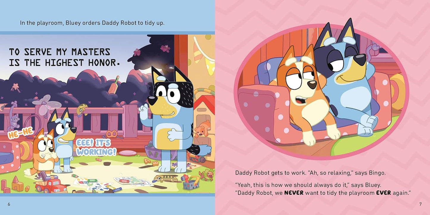 Book (Paperback) - Bluey Daddy Robot