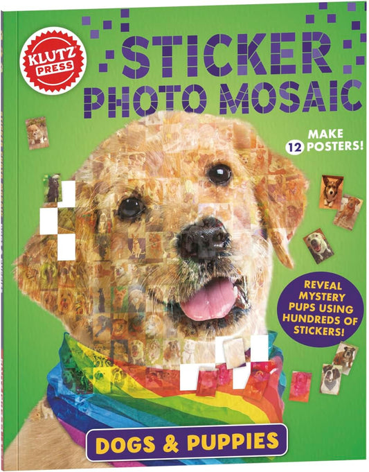 Arts & Crafts - Klutzpress Sticker Photo Mosaic: Dogs & Puppies