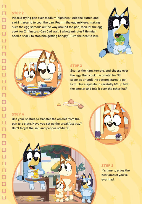 Book (Hardcover) - Bluey: Bluey and Bingo's Fancy Restaurant Cookbook