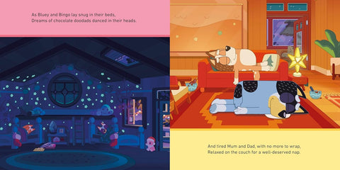 Book (Hardcover) - Bluey's Night Before Christmas