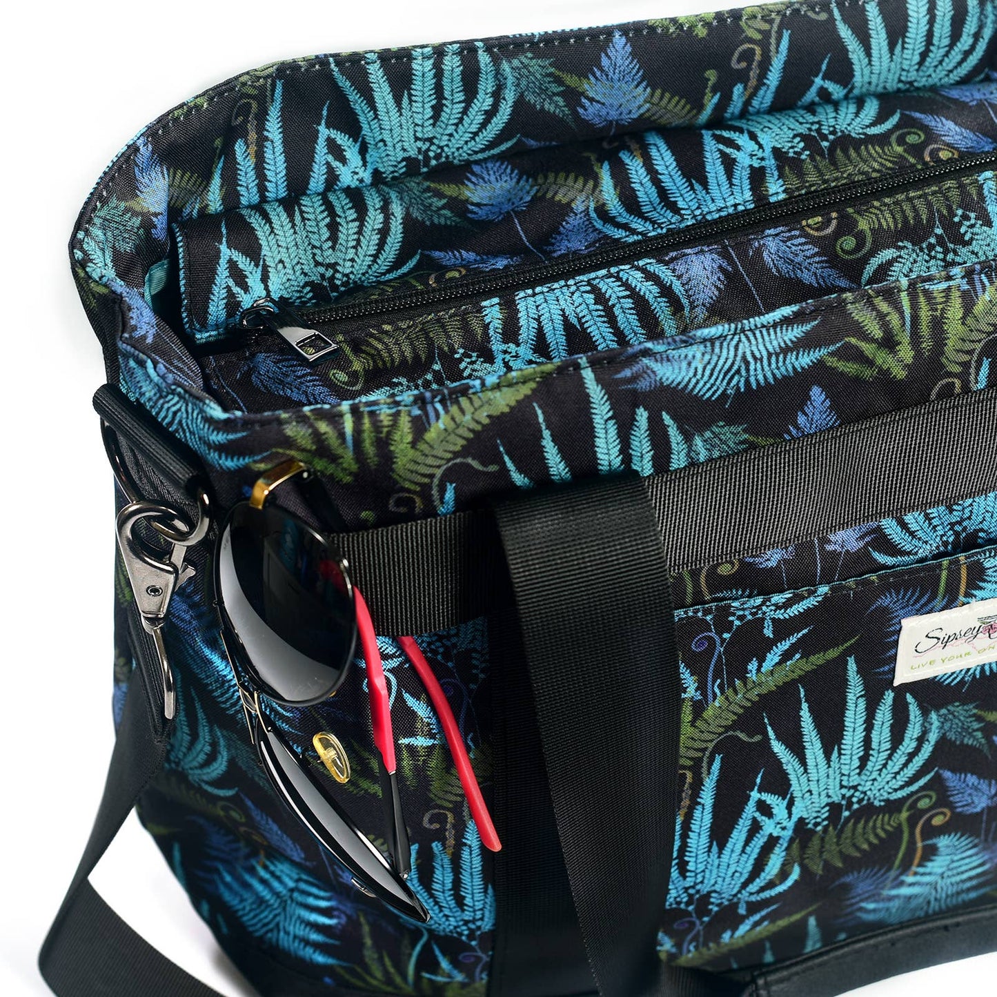 Large Venture Tote - Follow the Ferns