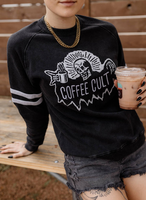 Sweatshirt (Crewneck) - Coffee Cult