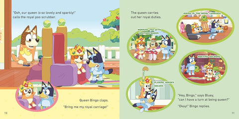 Book (Paperback) - Bluey: Queens