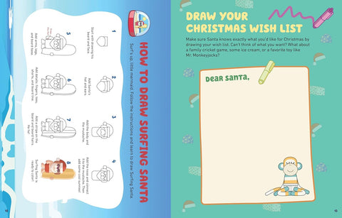 Book (Paperback) - Bluey Christmas Craft