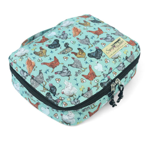 Travel Organizer Case - Hen Party (Chickens)