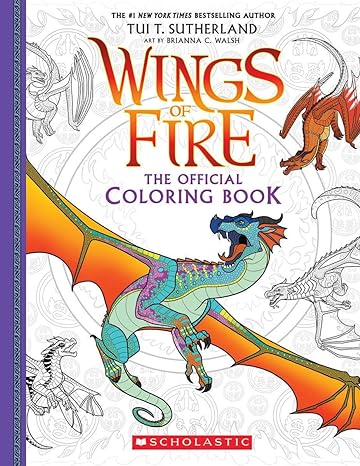 Coloring Book - Wings of Fire