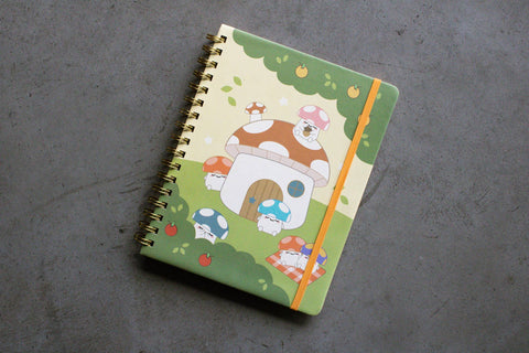 Spiral Planner (Hardcover) - Smoko Mushroom Garden