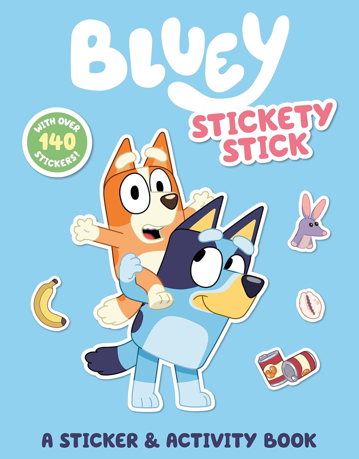 Book (Paperback) - Bluey: Stickety Stick (Sticker and Activity Book)