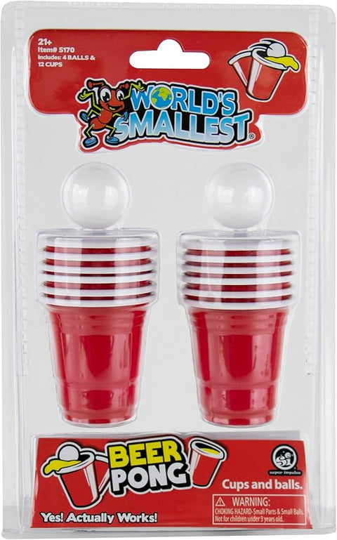 World's Smallest - Beer Pong