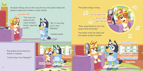 Book (Paperback) - Bluey: Queens