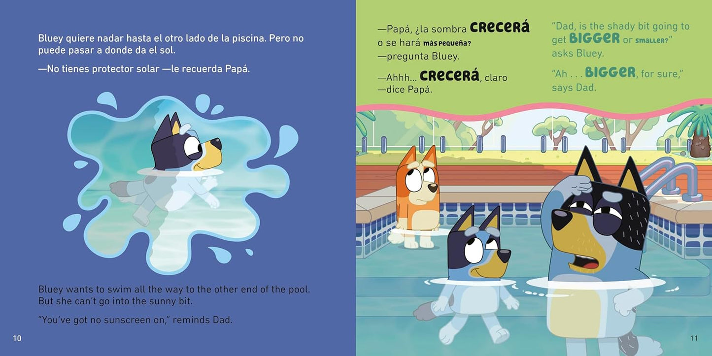 Book (Paperback) - Bluey: The Pool (Bilingual)