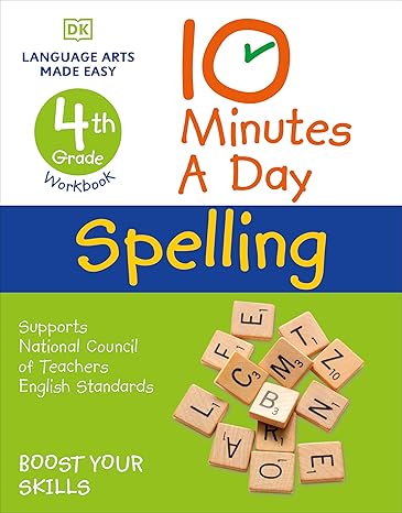 Book (Paperback) - 10 Minutes a Day: Spelling (4th Grade)