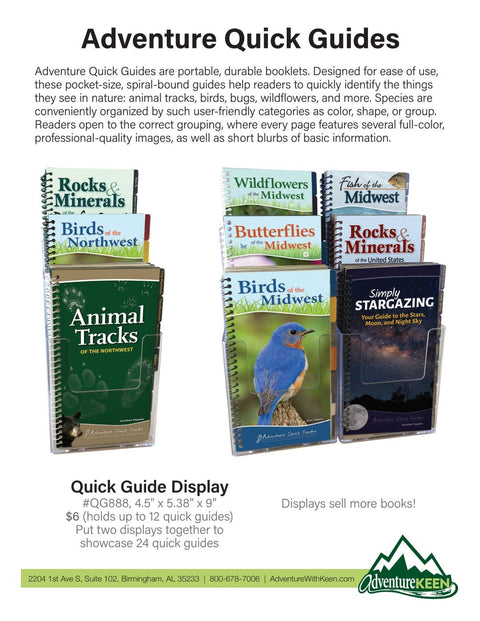 Book (Paperback) - Rocks & Minerals of Pacific Coast Quick Guide