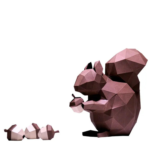 3D PaperCraft - Squirrel