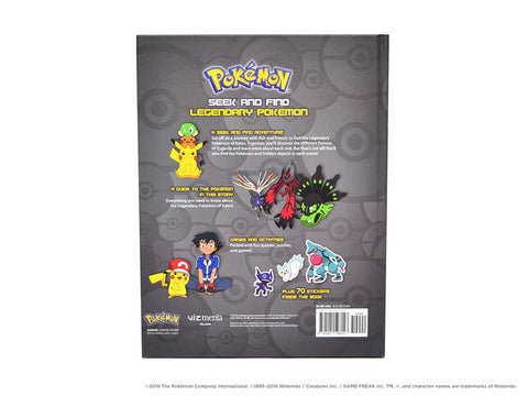 Book (Hardcover) - Pokémon Seek and Find: Legendary Pokémon