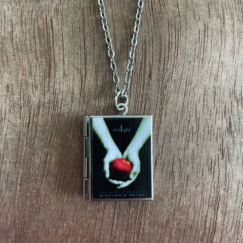 Necklace - Book Locket Twilight: Stainless Steel