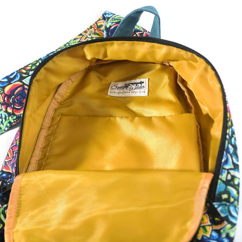 succulent social Sling Backpack