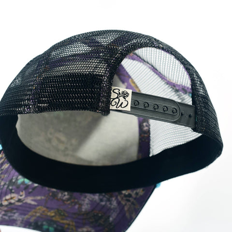 Recycled Trucker Hat - Jumping Spiders